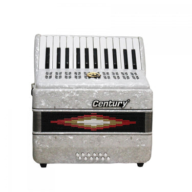 Acordeon Century Teclas 2512 Blanco Cnac032